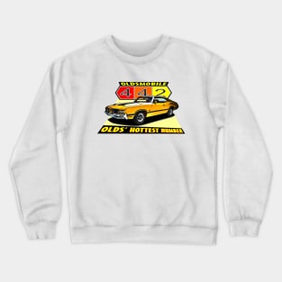 Olds 442 - Old's Hottest Number! Crewneck Sweatshirt